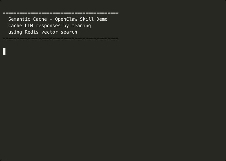 Semantic LLM cache — case study